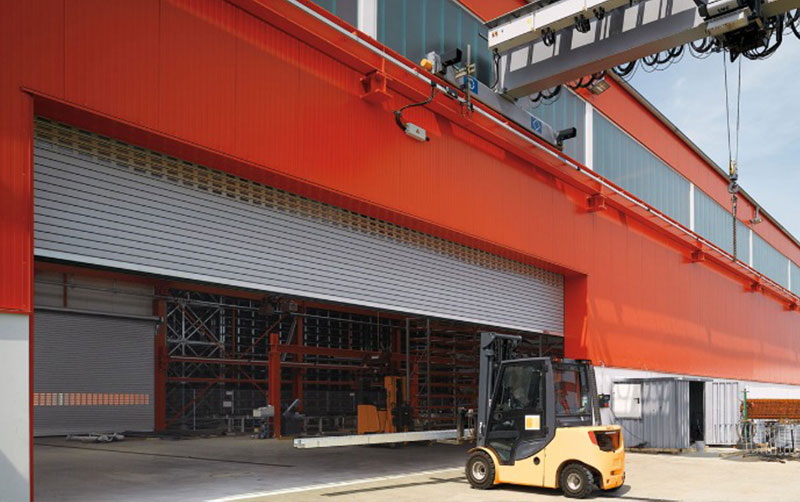 درب اتوماتیک کرکره ای صنعتی